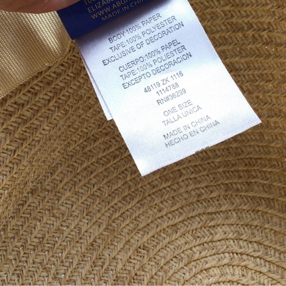 DISNEY X BEAUTY AND THE BEAST STRAW HAT NWOT - Picture 7 of 10